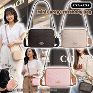 迷你相機包🆕🇺🇸Coach Mini Carey Crossbody Bag CEK69 CEK74📸單肩包/手提包/小手袋/連斜孭帶/手挽袋/斜孭袋/兩用袋/BARREL BUCKET BAG HA