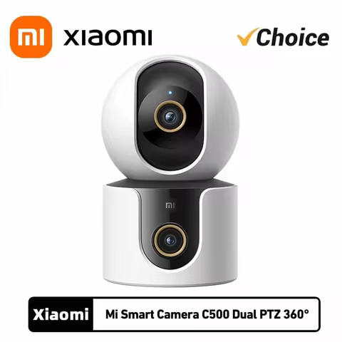 Xiaomi Smart Camera C500 Dual Lens PTZ 360° Pets&Facial Detection 4 Million pixels Full Color Night