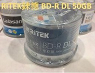 [Cookie]Ritek 錸德藍光BD-R DL 50G 6X可列印的藍光空白燒錄片