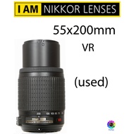 Nikon 55-200mm VR AF-S f/4-5.6G ED (used)