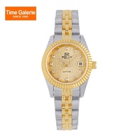ROSCANI ROSW498752 Gold Dial Stainless Steel Strap Analog Women Watch