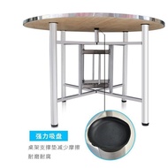 Hotel Home Use Dining Table Large Round Table Restaurant10Desktop with Turntable15Restaurant Thicken