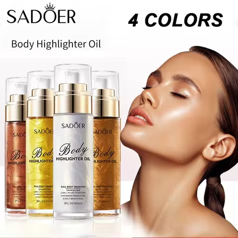 1PC Body Shimmer Spray Glitter Spray Shiny Body Lotion Waterproof Body Glitter Mist Spray Liquid Ill