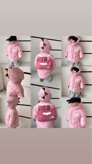 The North Face 兒童恐龍造型羽絨外套