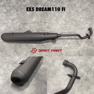 HONDA EX5 DREAM110 FI EXHAUST PIPE STANDARD MUFFLER EKZOS EX5110 EX5 110 FI FUEL INJECTION