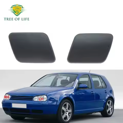 1J0955110A 1J0955109A Car Front Bumper Headlight Washer Nozzle Jet Cover Cap For VW Golf 4 MK4 Varia