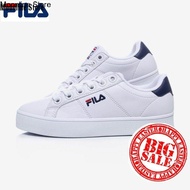 Moonline Store FILA รองเท้าใส่ได้ทั้งชายและหญิง,รองเท้าคอร์ทดีลักซ์ FS1SIA1011X สีขาว/กรมท่า (ขนาด US)