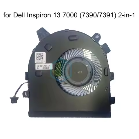 Laptop CPU Cooling Fan For Dell Inspiron 13 7000 7390 7391 2-in-1 P113G001 023.100GI.0011 PC Cooler 