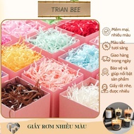 Straw paper/tangle paper for gift box lining 100g - decorative accessory