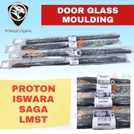 (100% ORIGINAL) PROTON ISWARA SAGA LMST - DOOR GLASS OUTER MOULDING PINTU CERMIN LUAR GETAH DEPAN BE