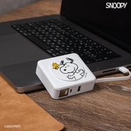 有標示wh台灣製【可充手錶】白色史努比八合一多功能行動電源1000