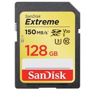 SanDisk Extreme 128GB UHS-I 150MB/s SD 記憶卡 (SDSDXV5-128G-GNCIN)