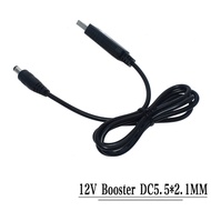 USB Power BoostสายDC 5V To DC 5V 9V 12V Step UP USBสายแปลงอะแดปเตอร์2.1X5.5มม.หัวต่อตัวผู้Converter