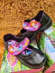 รองเท้านักเรียน รองเท้านักเรียนเด็ก รองเท้านักเรียนเด็กอนุบาล  Chappy ลายเจ้าหญิงโซเฟีย รุ่นใหม่ล่าส