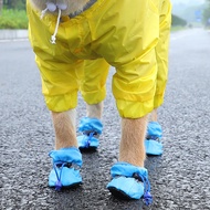 Pet Shoes Foot Cover Pet Dog Shoes Reflective Strips Dog Shoes Teddy Poodle Shoes Pet Shoes Foot Cov