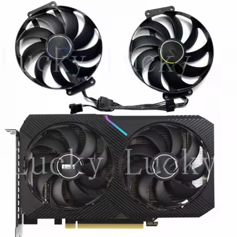 f 90MM Cooling Fan for ASUS RTX3060ti 3060 3050 DUAL MINI OC V2 Graphic Card