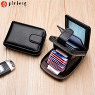 PINLESG RFID Leather Card Holder - NFC Compatible
