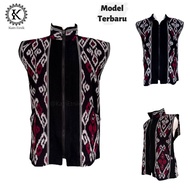 Woven Vest Ethnic Woven Outdoor Vest/ - Ethnic Fabric