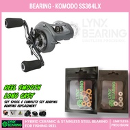 LYNX Bearing okuma Komodo SS364LX - hybrid ceramic ABEC7 / Stainless steel fishing reel bearings