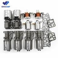 10pcs DQ500 DL501 0B5 Transmission Solenoid Set For Audi A4 A6 A7 Q5 7-Speed HJ-24012-SLD