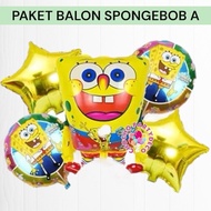 Spongebob SQUAREPANTS Balloon Package A/Spongebob Birthday Decoration/Spongebob Foil Balloons