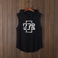 Áo Vest Có Mũ Team Fortress 2 Gaming Network Clothes Áo Thun Không Tay Tay Ngắn Mùa Hè Thường Ngày B