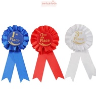 ITRUMPET Rosette Ribbon, Recognition Ribbons Blue,Red,White Ribbon Award Set, Award Ribbons  Ribbon 