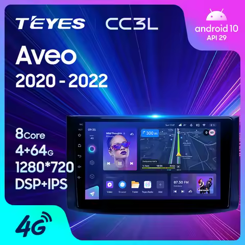 TEYES CC3L WIFI For Chevrolet Aveo T250 2006 - 2012 Nexia 1 2020 - 2022 Car Radio Multimedia Video P