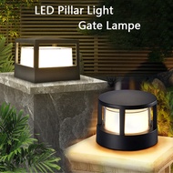 Pillar Light Outdoor Gate Light Waterproof Column Lamp Outdoor Pillar Light Lampu Pagar Outdoor Ligh
