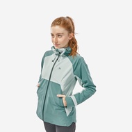 QUECHUA Women's Waterproof Mountain Walking Jacket - MH500