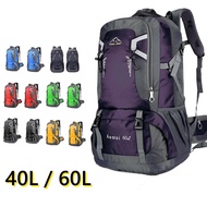 60L 40L Outdoor Hiking Camping Travel Backpack Large Capacity Climbing Sports Bag Men Mountaineering