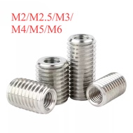 Insert nut 304 stainless steel inner and outer teeth nut, thread conversion braces Reducing screw M2