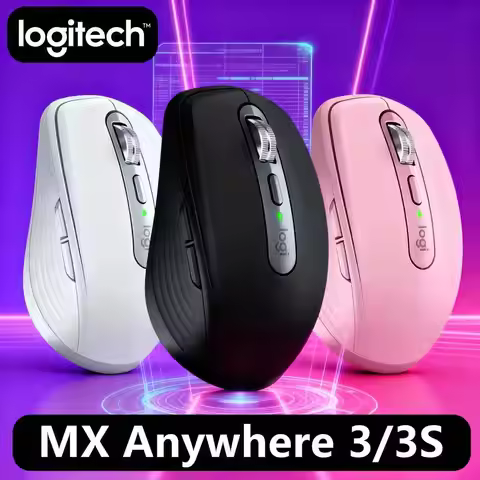 Logitech MX Anywhere 3S Portable MX Anywhere 3S – 8000 DPI, Logi Flow, 1min Charge, Compact Ergonomi