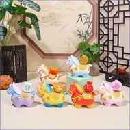 Pony Fu Fu Zhuanzhuanle Decoration Desktop Decoration Student Children Gift Zodiac Decoration Temple