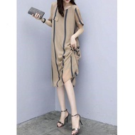 Đầm Nữ Mùa Hè Thời Trang Đầm Voan Đi Biển In Hoa Phong Cách Boho Đầm Dự Tiệc Suông Dáng Suông Áo Ves