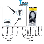 Genuine Joyo CM-25 CM-26 9V DC 1 to 4 / 8 Port Power Supply Cable for Electric Guitar Pedals