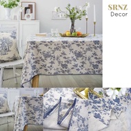 🇲🇾READYSTOCK🇲🇾TCH08 TABLE CLOTH FLORAL TABLECLOTH SPODE PORTMEIRON ALAS MEJA TABLE COVER