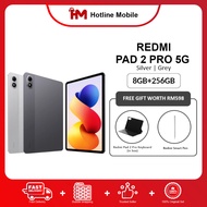 [FREE KEYBOARD & PEN] Xiaomi Redmi Pad 2 Pro 5G (8GB RAM+256GB ROM) Tablet | Original Xiaomi Malaysi