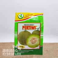 New Benih Melon Hijau Pertiwi 600 Biji Unggul Bibit Hidroponik