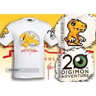 Digimon Adventure Last Evolution Kizuna Original Creation Printing Digimon Tshirt Agumon Gabumon War