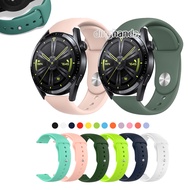 สายแถบซิลิโคนนิ่ม20มม. 22มม. สำหรับนาฬิกา Huawei Watch GT/GT2 /GT3 PRO/GT4 46mm/GT2e/GT2 pro/Buds/GT3 SE/watch 3 Pro/watch 4 Pro/Honor Magic Watch 2/GS Pro/magic watch GS3