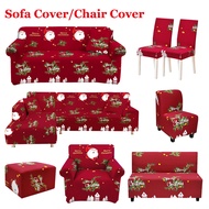 COD Christmas Sofa Cover Stretchable 1234 Seater Christmas Home Decoration Sala Set Cover