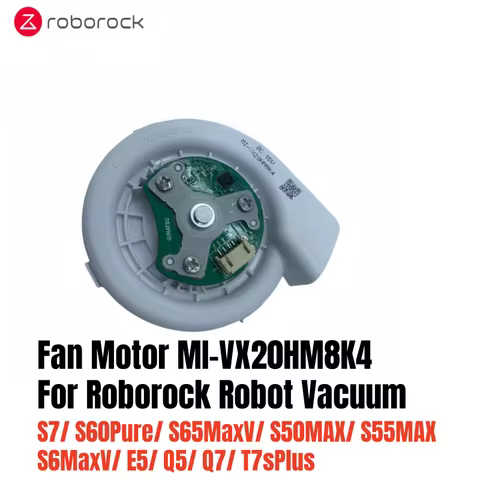 Original Fan Motor For Roborock S7/ S60Pure/ S65MaxV/ S50MAX/ S55MAX/ S6MaxV/ E5/ Q5/ Q7/ T7sPlus Ro