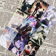 韩漫188男团周边盒装55张圆角小卡LOMO卡照片简隋英邵群明信片卡Han Man 188 Men's Group Peripheral Box Set of 55 Round Cards202507