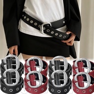 Retro PU Leather Wide Belt - Spice Girls Waistbands - Fashion Waist Accessories - Y2K Jeans Waistban