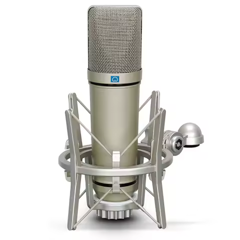 KDES U87 AI XLR Condenser Microphone Professional Cardioid Studio Mic for Recording Podcasting Voice