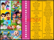 USB Pendrive Video Kartun Kanak Kanak Popular Cerita & Lagu [Flash Drive 64GB]