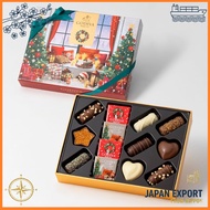 Christmas Godiva (GODIVA) Bûche de Noël Assortment (13 pieces) Chocolate Winter Gift Year-End Gift