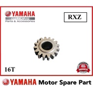 YAMAHA RXZ GEAR 2ND 16T AXLE MAIN CLUTCH SHAFT (55K-17121-00) GIGI GEAR BOX RXZ135 RXZ 135 RXZ-135 Y