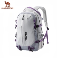 CAMEL CROWN Large-Capacity Commuting Business Travel Laptop Backpack 21L Hiking Daypack